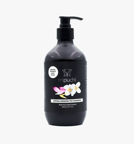 Mipuchi Hypoallergenic Pet Shampoo (Jasmine, Kowhai & Lotus Flower)